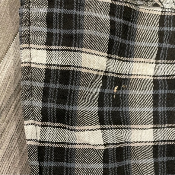 Quilted Work Centre Plaid Shacket Oversize Size XL Men or XXL Women Warm Jacket - Picture 12 of 15